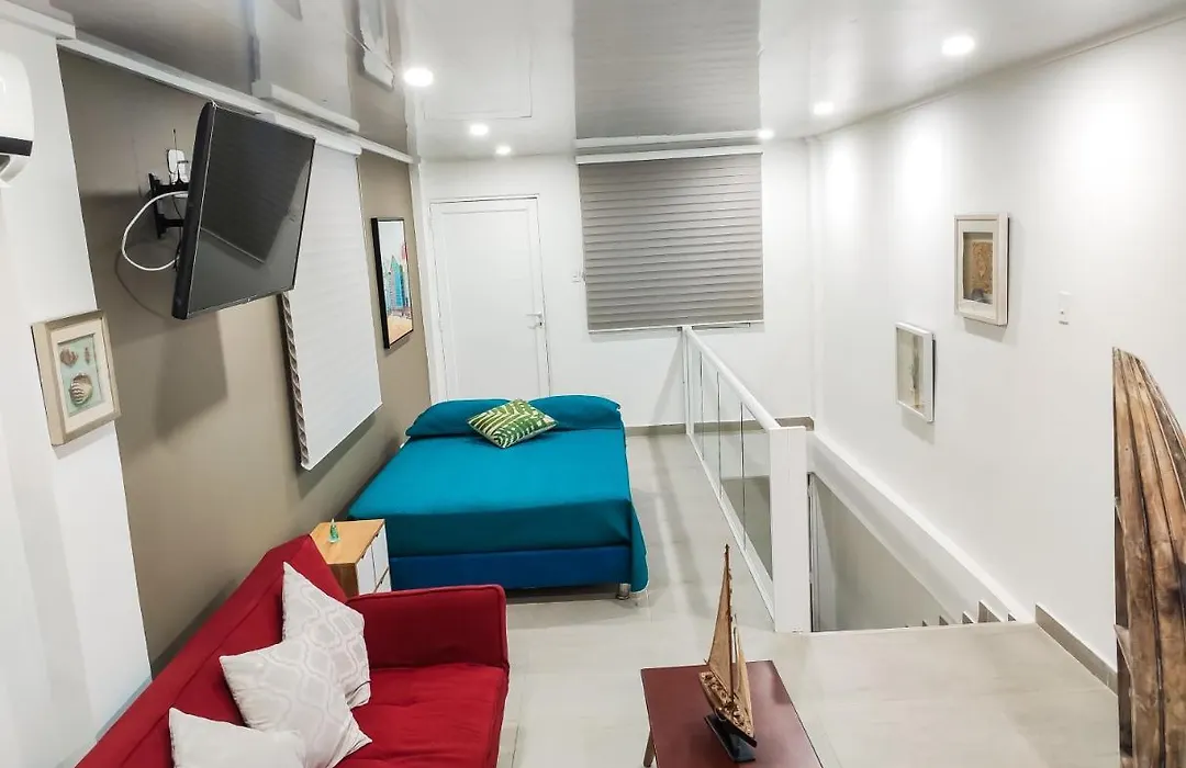 Aparta Estudio - Casa Eneida San Andres-1
