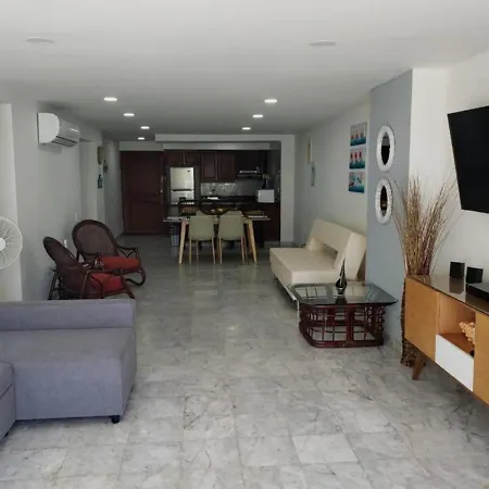 Apartamento Frente Al Mar En El Sunrise San Andres-2